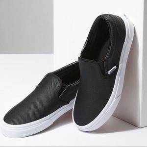 perforated vans womens